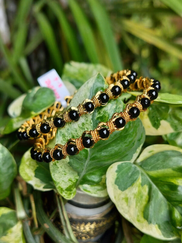 Gold plated Pearl bangles