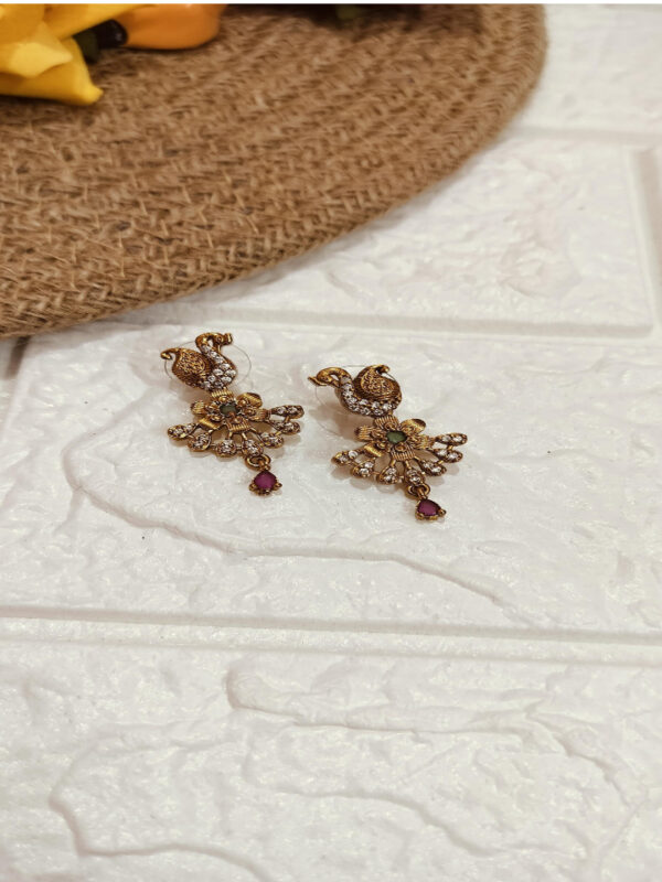 Gold polished Neck Wear set - Image 3