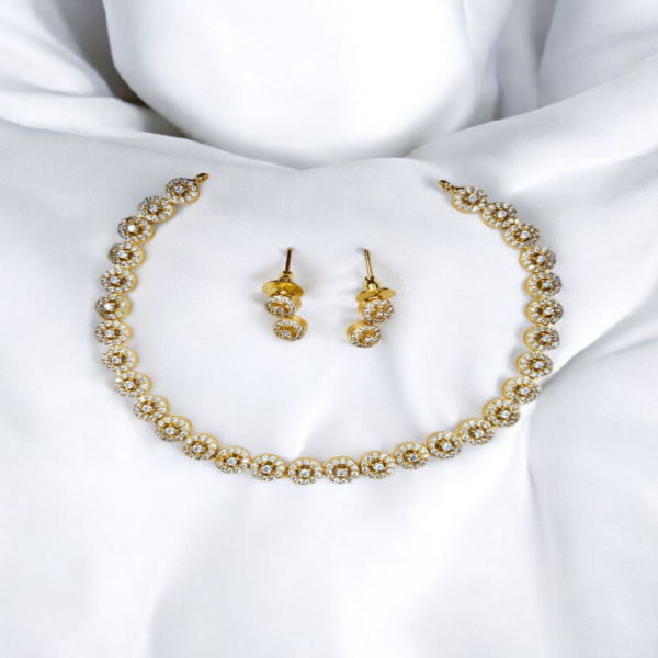 AD Stone Necklace set (Code: Nck104) - Image 2