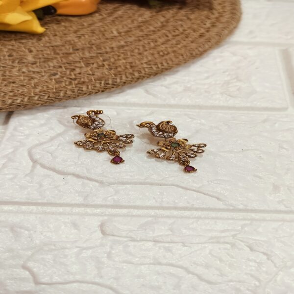 Gold polished Necklace Set (Code: Nck101) - Image 2