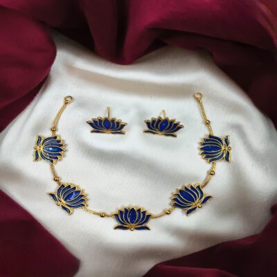Lotus Necklace set