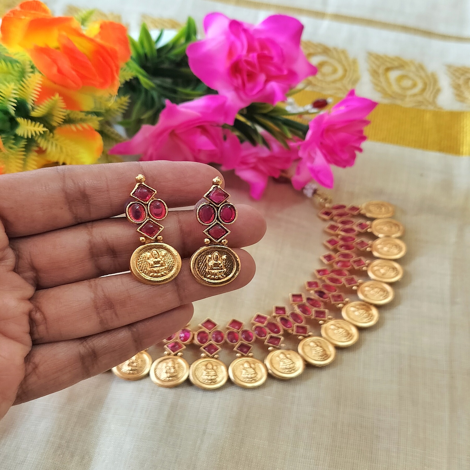 Coin Necklace set