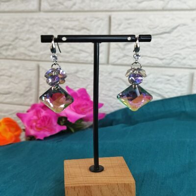 Stone beads earrings