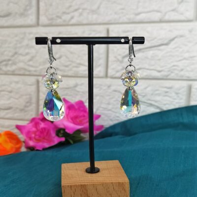 Stone beads earrings